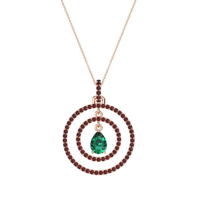 Endless Tear Drop Necklace