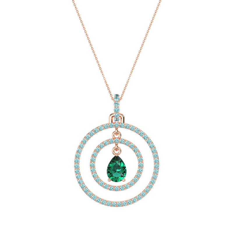 Endless Tear Drop Necklace