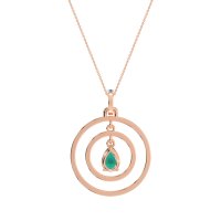 Endless Tear Drop Necklace