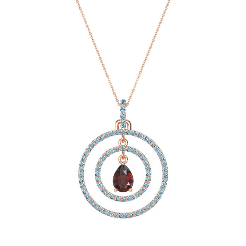 Endless Tear Drop Necklace