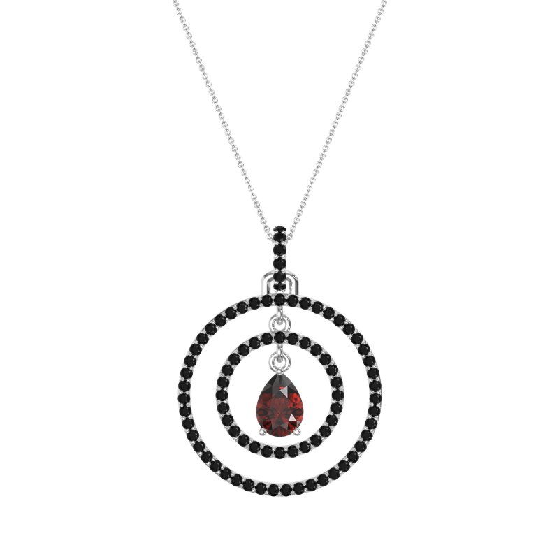 Endless Tear Drop Necklace