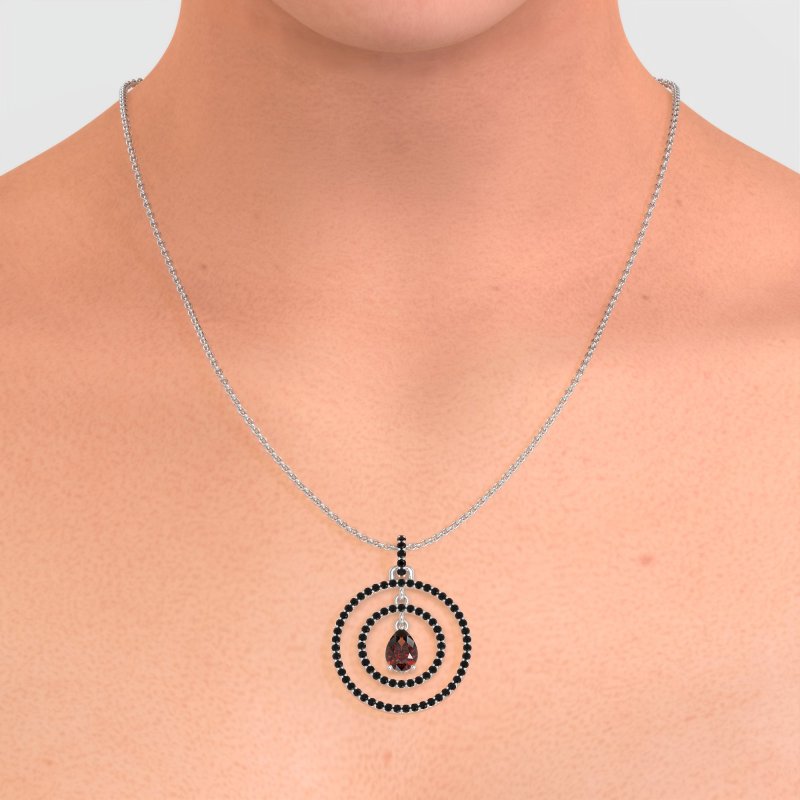 Endless Tear Drop Necklace