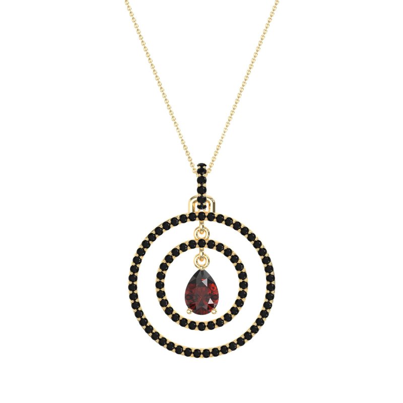 Endless Tear Drop Necklace