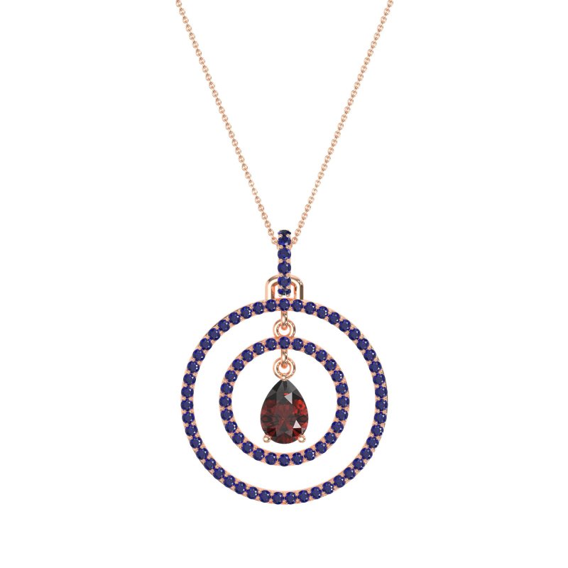 Endless Tear Drop Necklace