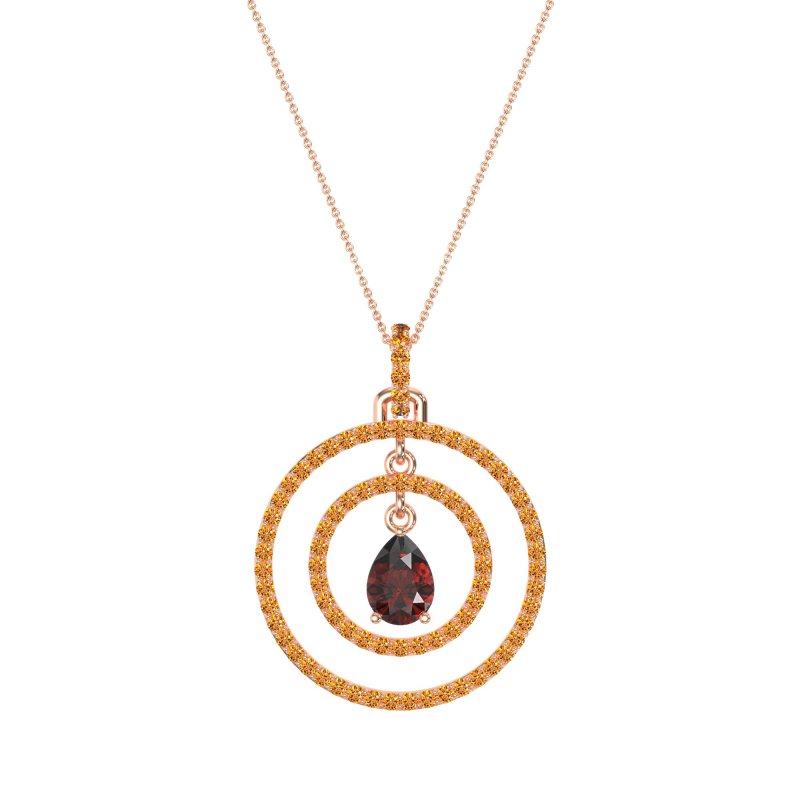 Endless Tear Drop Necklace