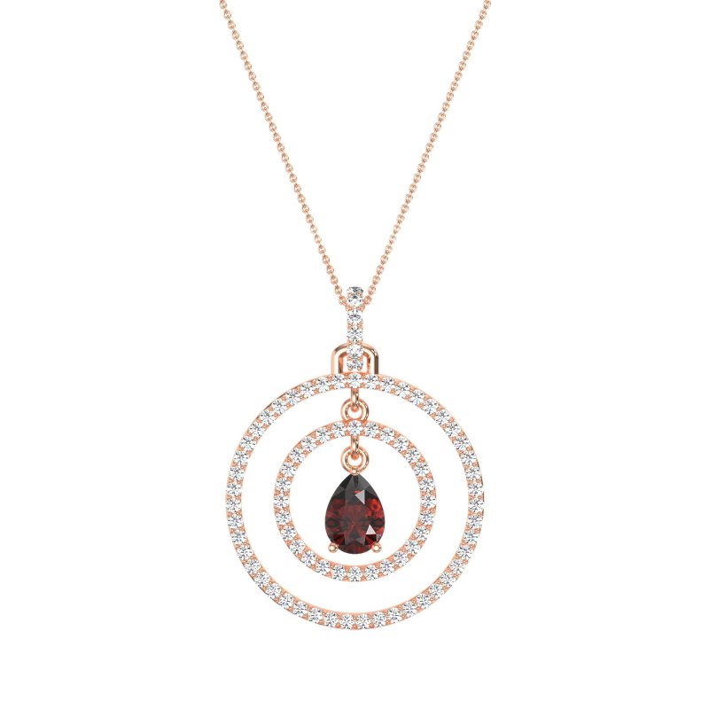 Endless Tear Drop Necklace