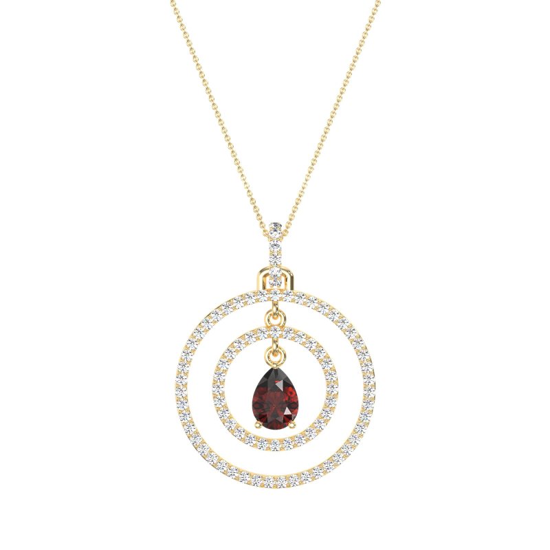 Endless Tear Drop Necklace