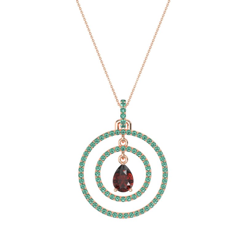 Endless Tear Drop Necklace