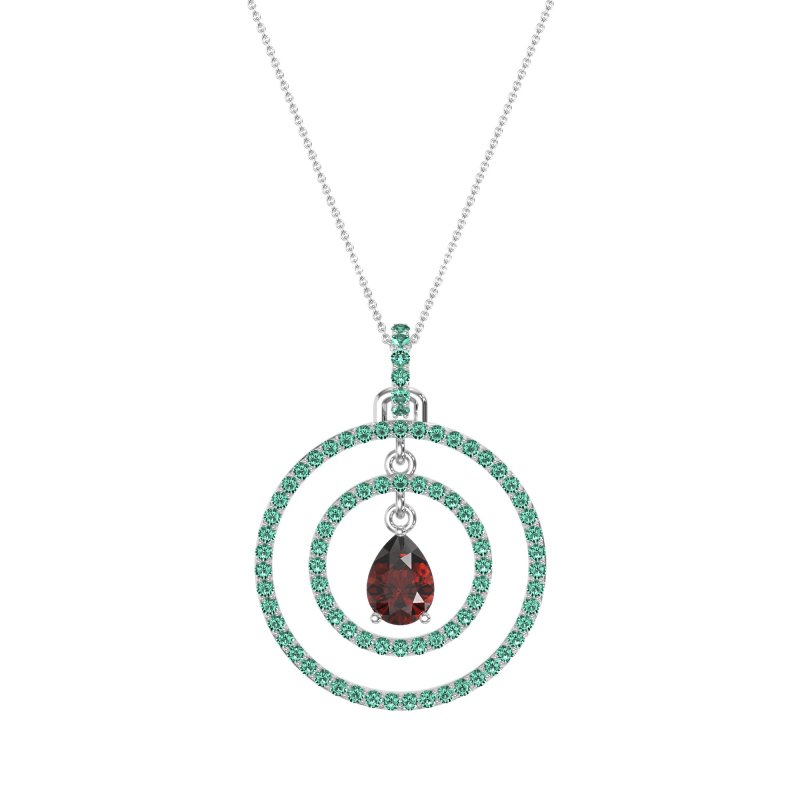 Endless Tear Drop Necklace