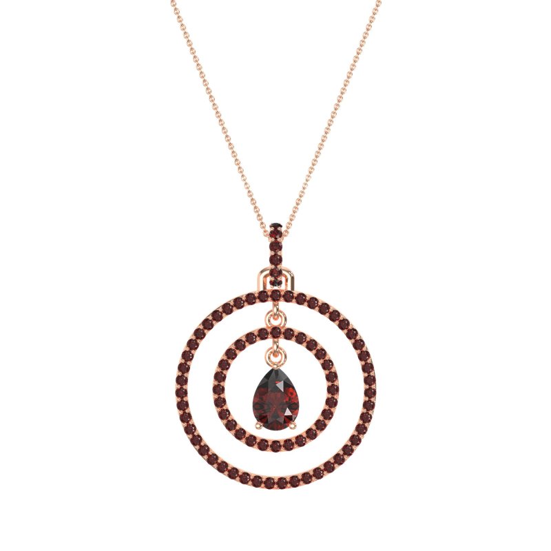 Endless Tear Drop Necklace