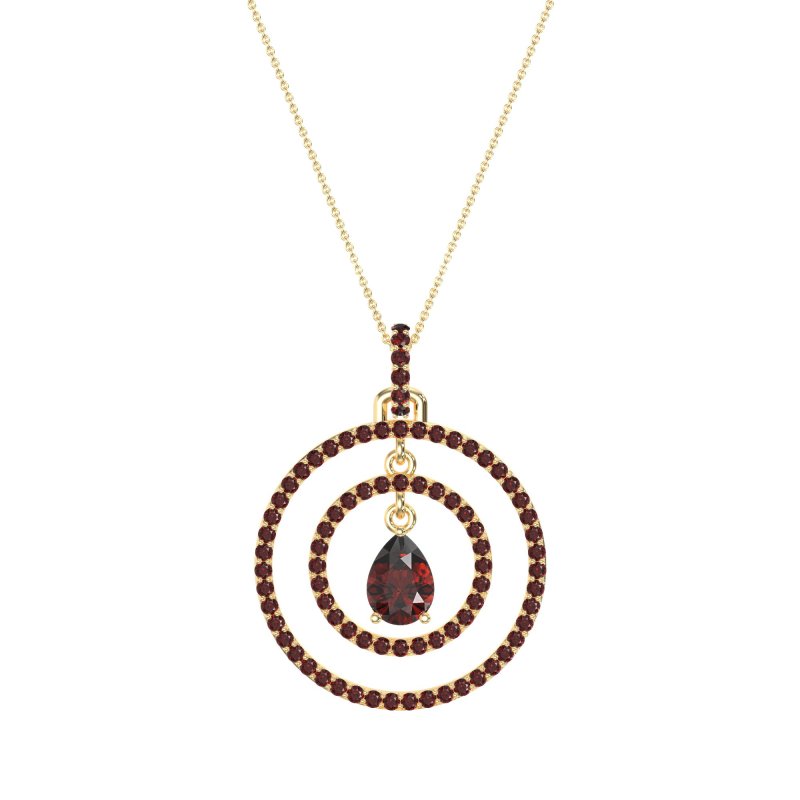 Endless Tear Drop Necklace