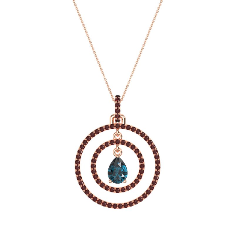 Endless Tear Drop Necklace