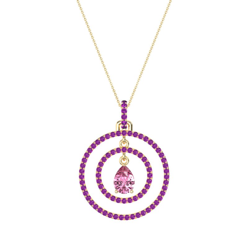 Endless Tear Drop Necklace