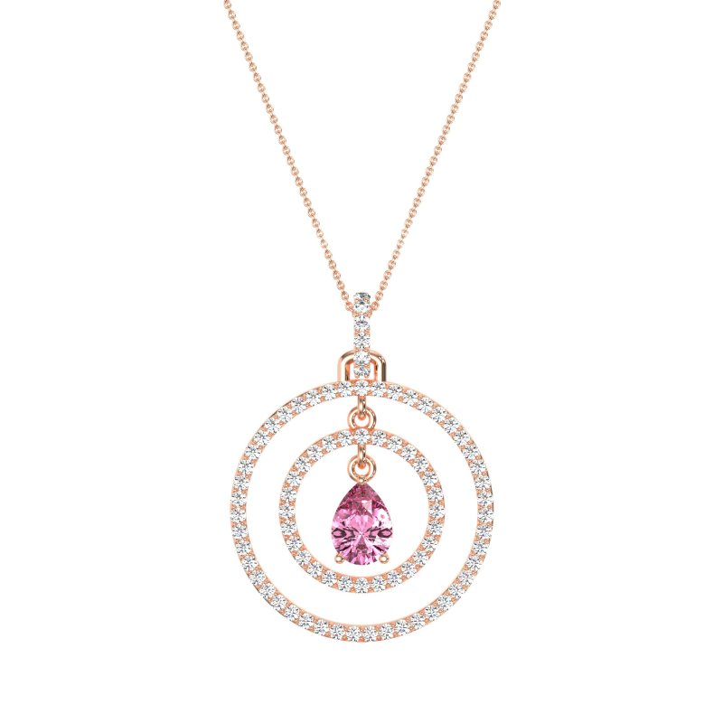 Endless Tear Drop Necklace