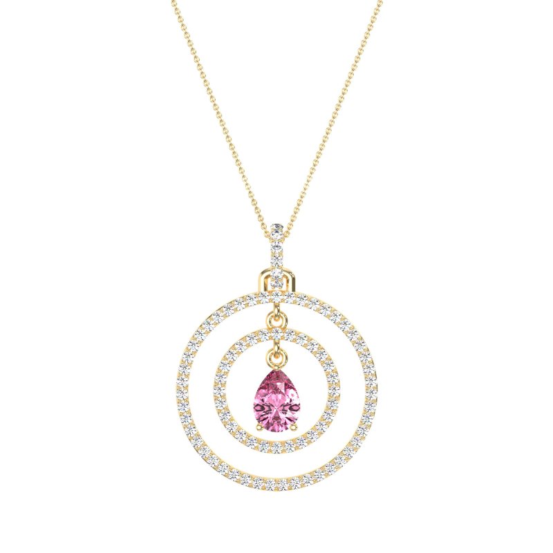 Endless Tear Drop Necklace