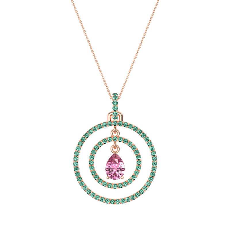 Endless Tear Drop Necklace