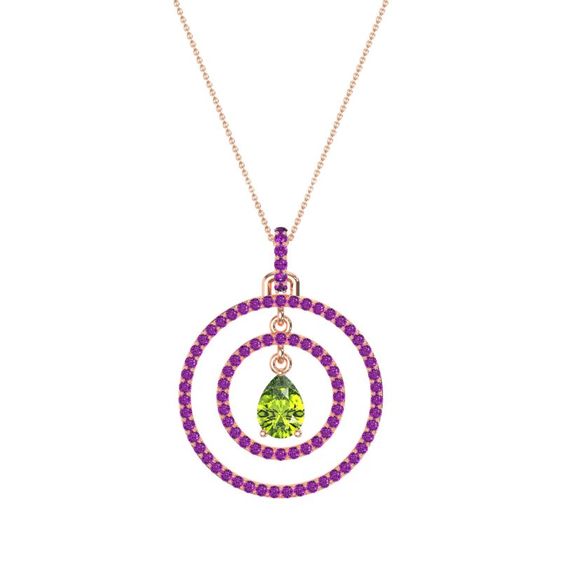 Endless Tear Drop Necklace