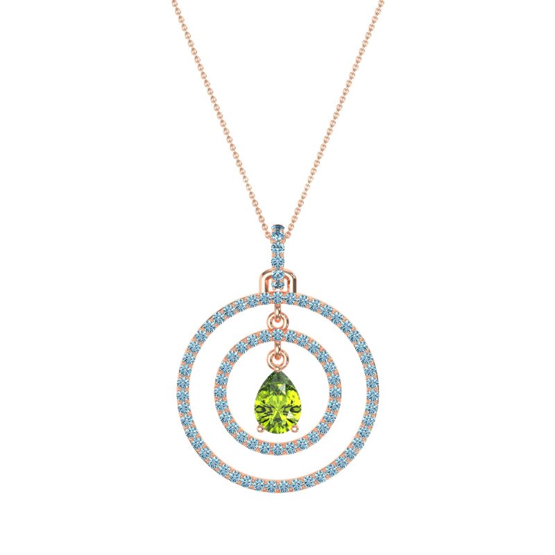 Endless Tear Drop Necklace