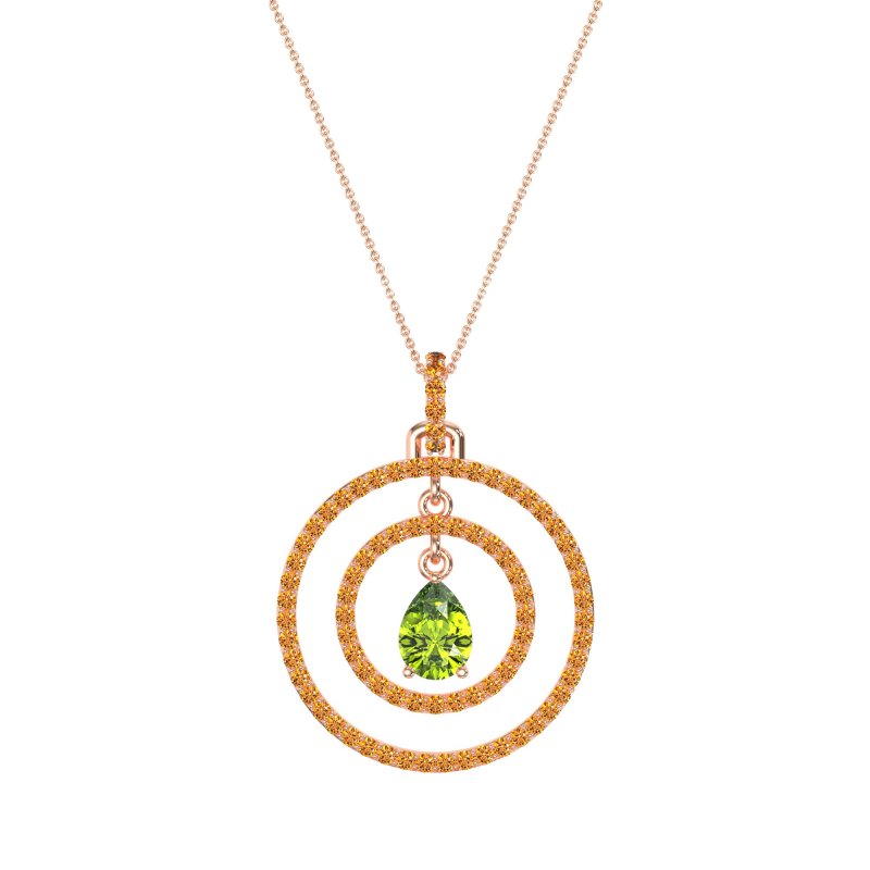 Endless Tear Drop Necklace