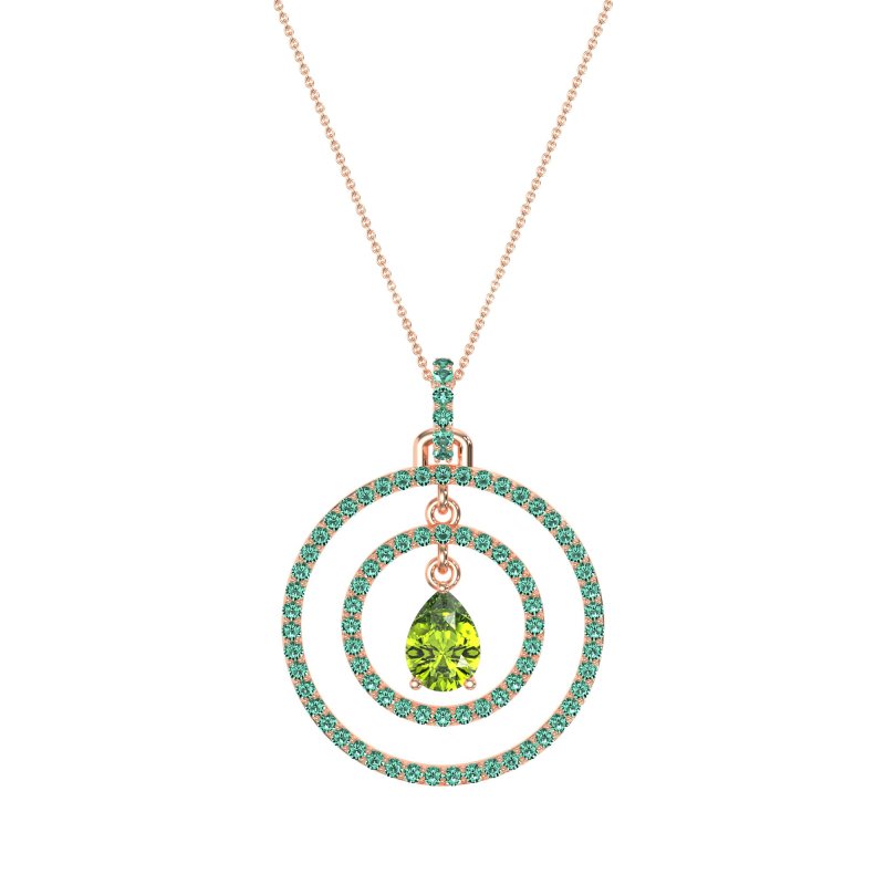 Endless Tear Drop Necklace