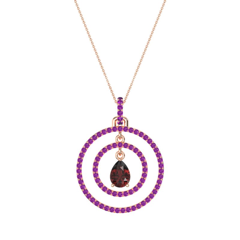 Endless Tear Drop Necklace