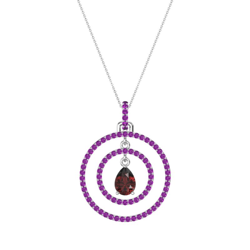 Endless Tear Drop Necklace