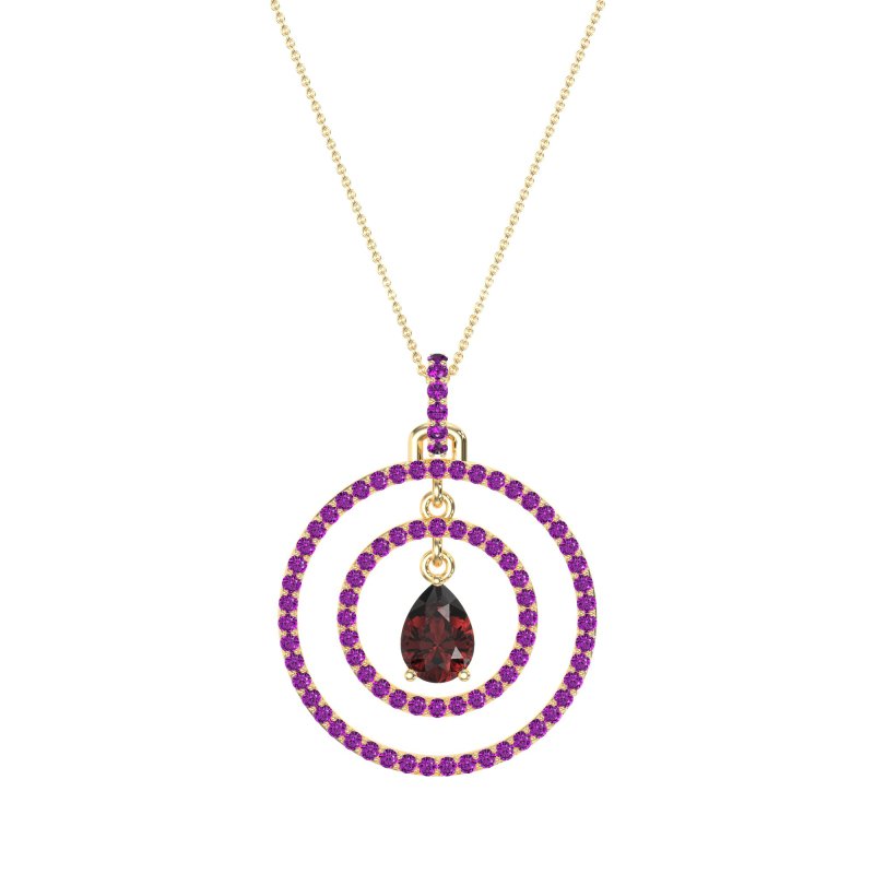 Endless Tear Drop Necklace