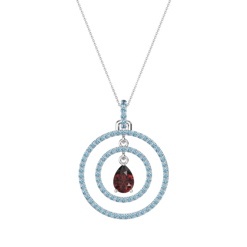 Endless Tear Drop Necklace
