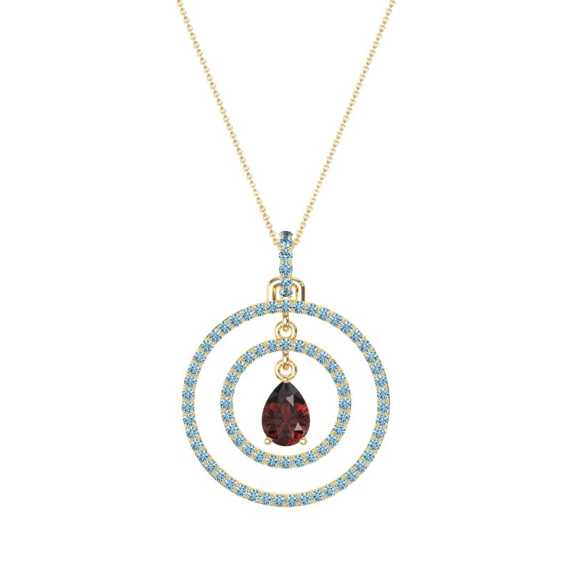 Endless Tear Drop Necklace