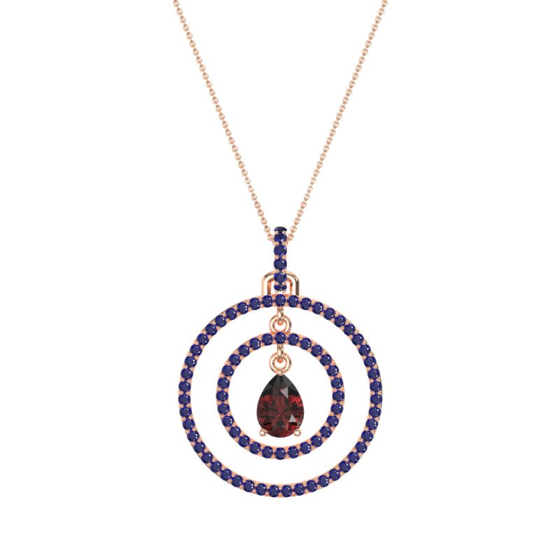 Endless Tear Drop Necklace