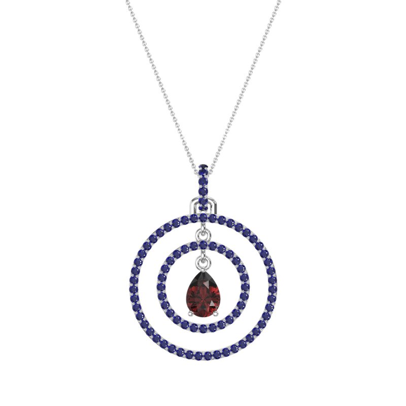Endless Tear Drop Necklace