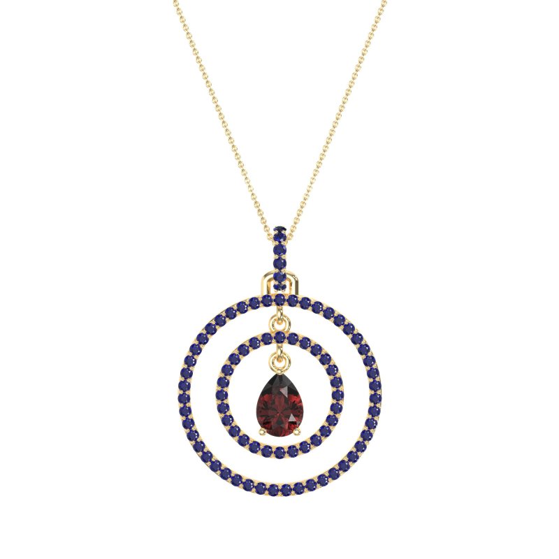Endless Tear Drop Necklace