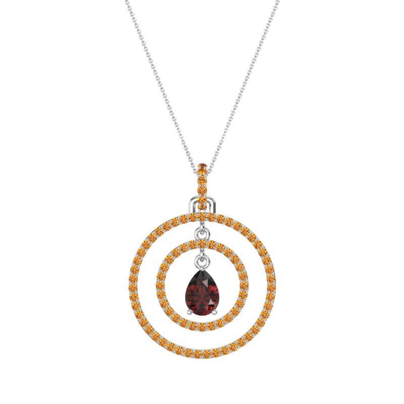 Endless Tear Drop Necklace