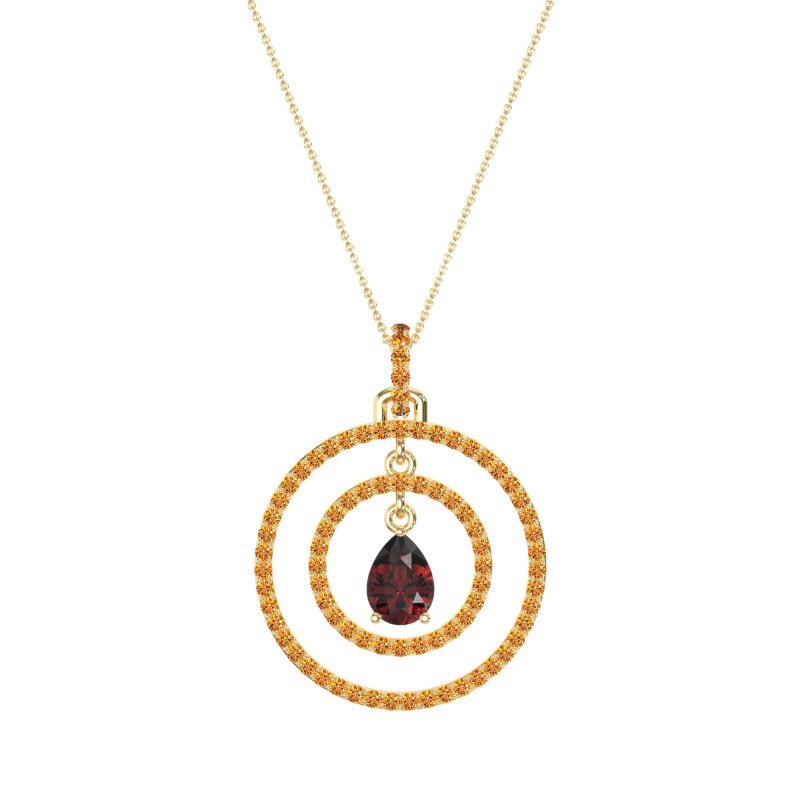 Endless Tear Drop Necklace