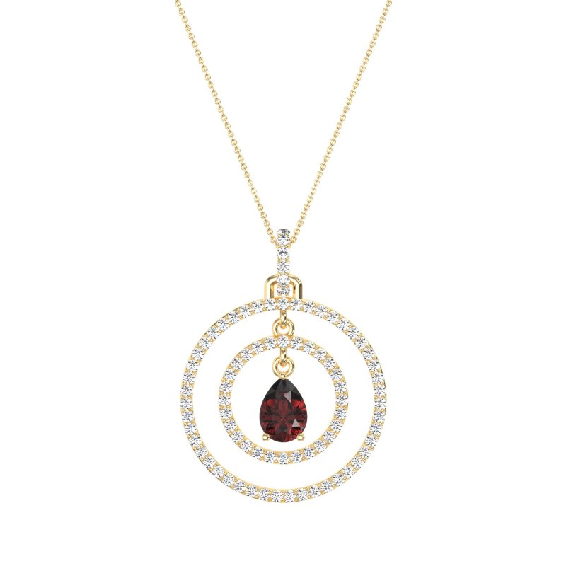 Endless Tear Drop Necklace