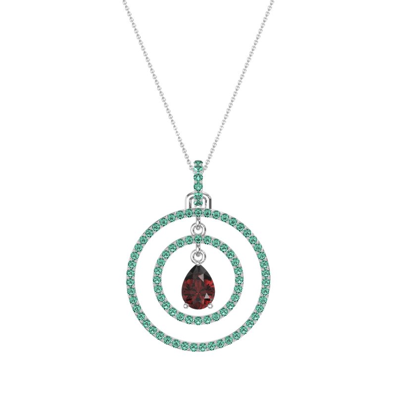 Endless Tear Drop Necklace