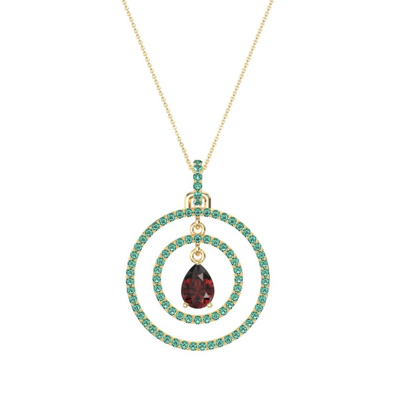 Endless Tear Drop Necklace