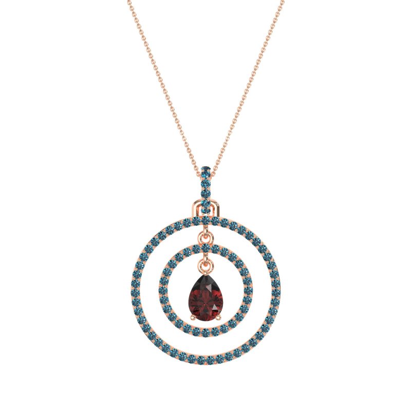 Endless Tear Drop Necklace