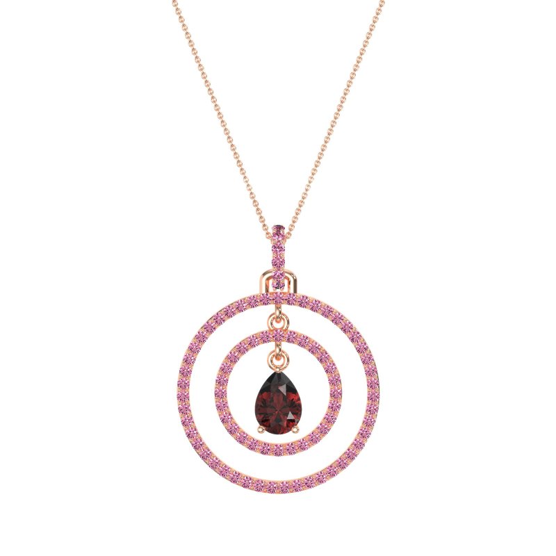 Endless Tear Drop Necklace
