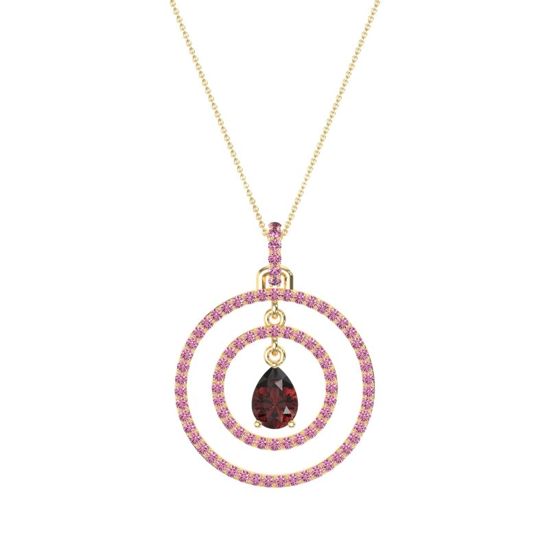 Endless Tear Drop Necklace