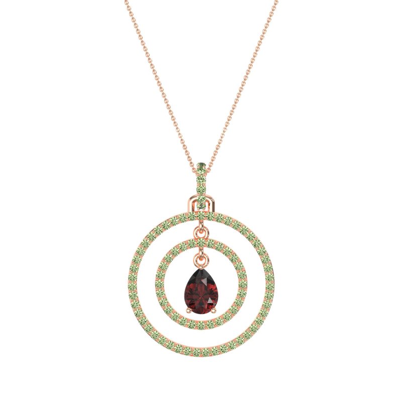 Endless Tear Drop Necklace