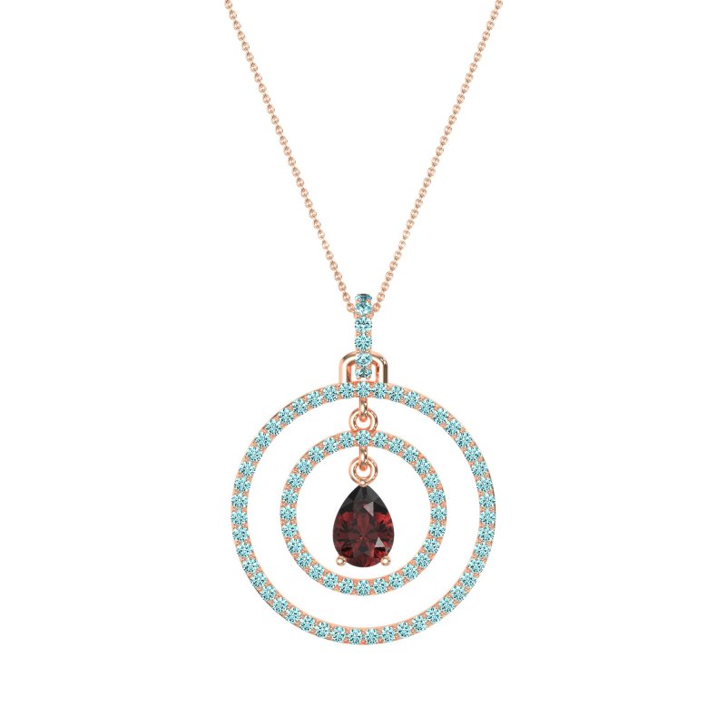 Endless Tear Drop Necklace