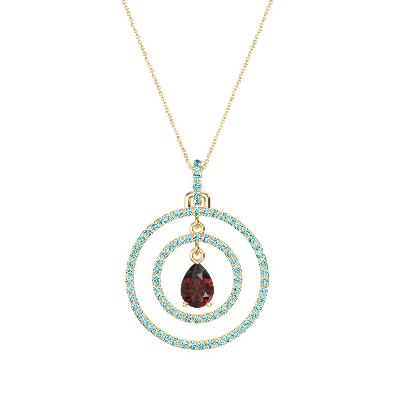 Endless Tear Drop Necklace