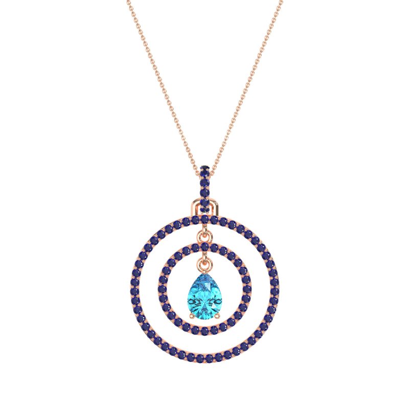 Endless Tear Drop Necklace