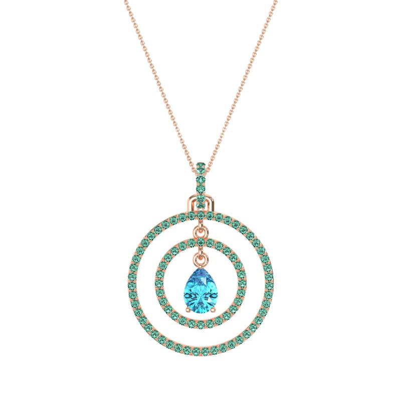 Endless Tear Drop Necklace