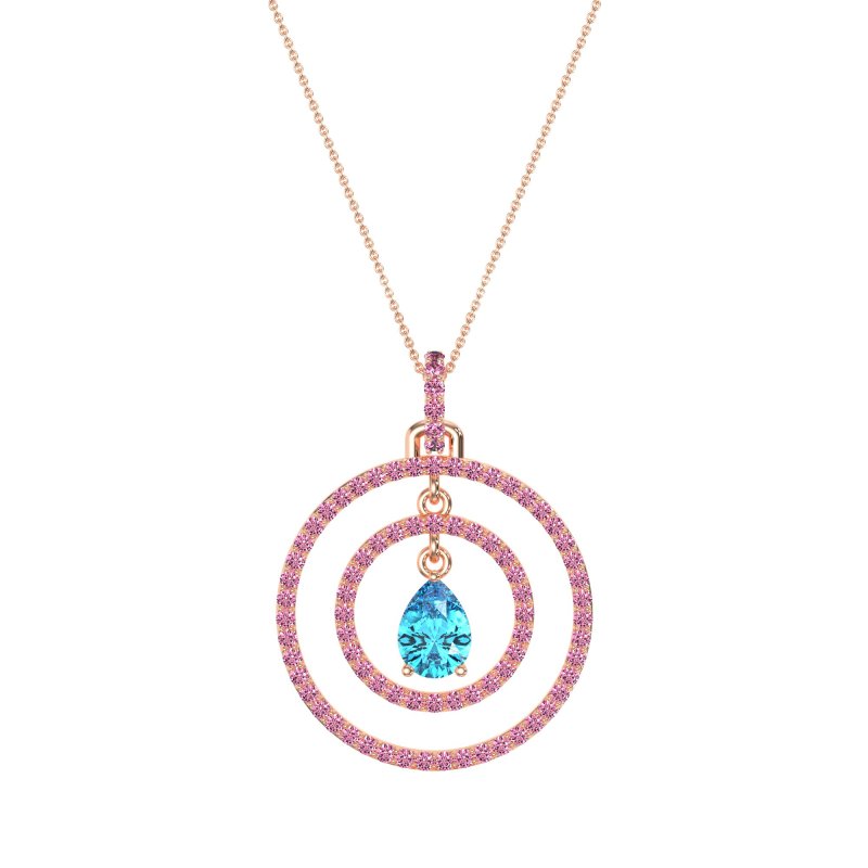 Endless Tear Drop Necklace