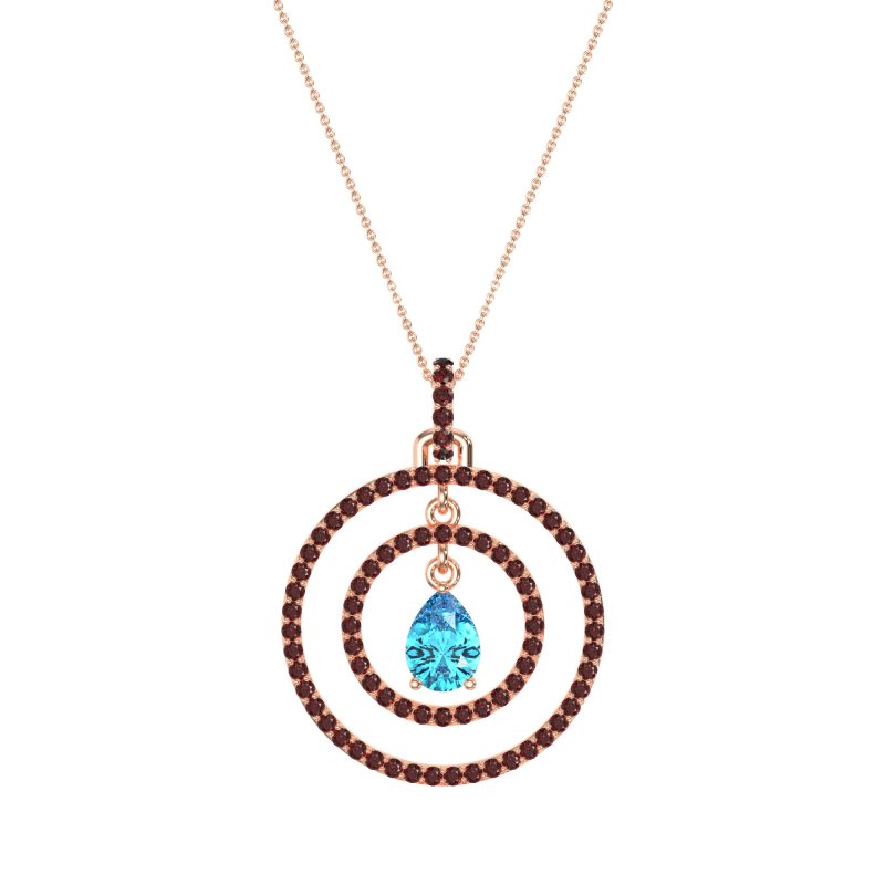 Endless Tear Drop Necklace