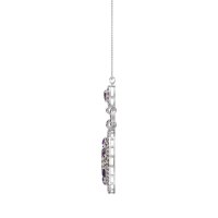Medallion Pear Necklace