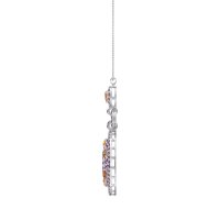 Medallion Pear Necklace
