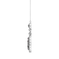 Medallion Pear Necklace